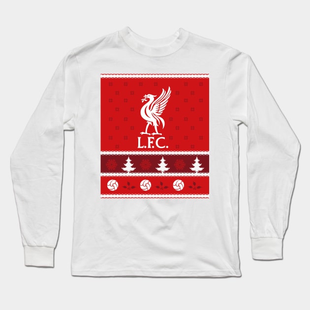 Happy new year liverpool - Merry Christmas Long Sleeve T-Shirt by soufibyshop